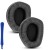 Nauszniki Gąbki do Sennheiser RS165 RS175 RS185 RS195 czarne widok z przodu