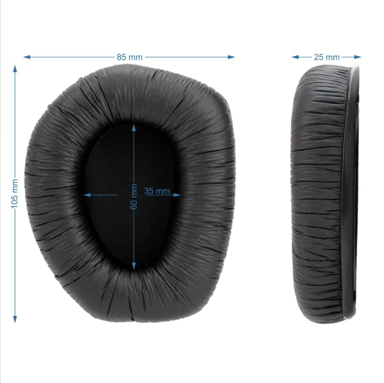 Pady do słuchawek z pianką Memory Foam dla lepszej izolacji dźwięku