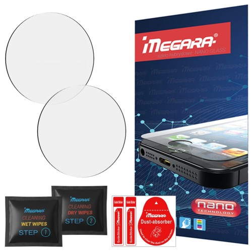 Szkło hybrydowe do Casio MTP-1302PD widok z przodu, ochrona ekranu