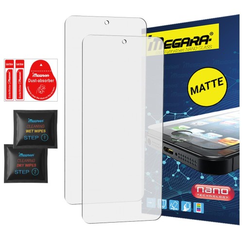 Szkło hybrydowe do Xiaomi Redmi Note 15 Pro 5G, widok z przodu, matowe wykończenie