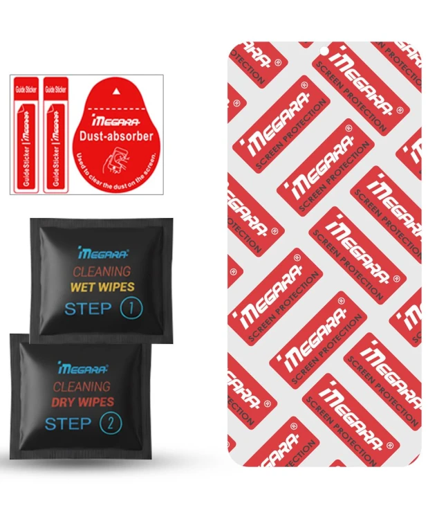 Hybrydowa folia ochronna Megara - elastyczne szkło z powłoką oleofobową