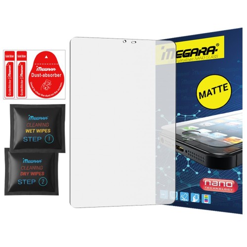 Matowe szkło hybrydowe Megara na ekran Samsung Galaxy Tab A11, widok z przodu