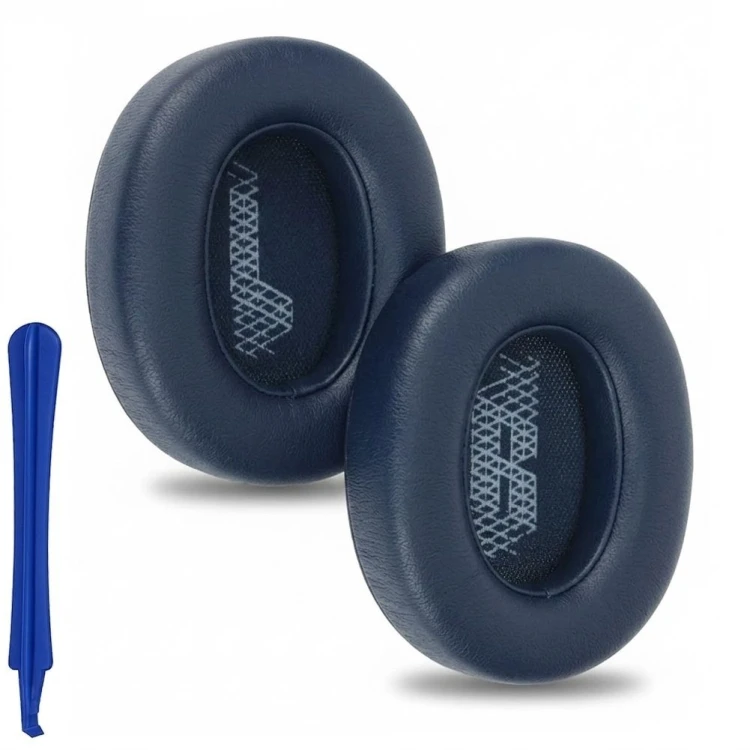Nauszniki Gąbki Pady do JBL LIVE 650BTNC widok z przodu, idealne do słuchawek audio