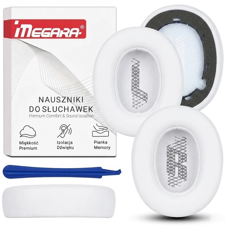 Nauszniki JBL w kolorze białym do modeli 650BTNC 650BT 660NC