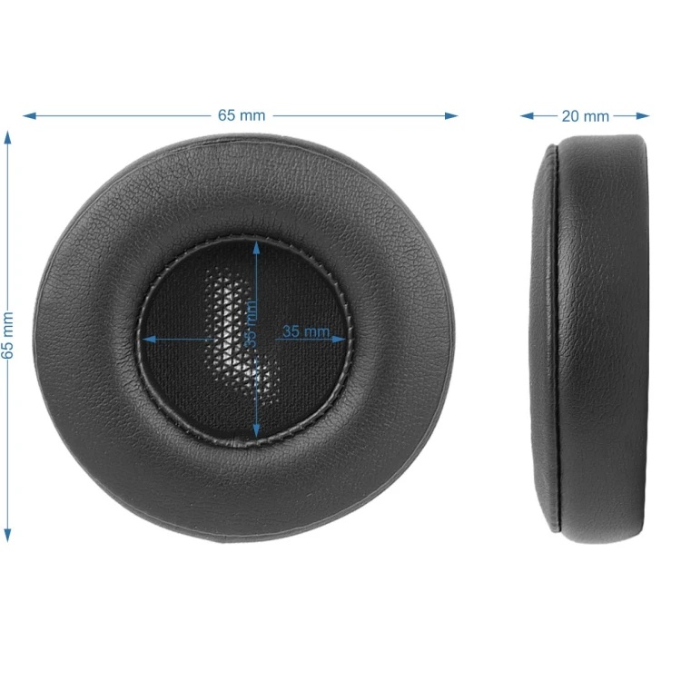 Nauszniki do JBL z pianką Memory Foam szczegół wykończenia