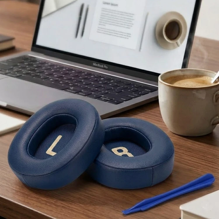 Earpady Mega skóra syntetyczna Premium - trwałe i miękkie materiały