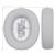 Szare pady do JBL Live z pianką Memory Foam - doskonała izolacja dźwięku