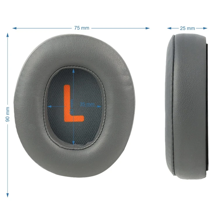 Pady do JBL Junior JR460NC z pianką Memory Foam, detal uchwytu montażowego