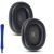 Nauszniki skórzane do Beoplay H95 ANC widok z przodu, Megara, czarne