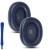 Granatowe nauszniki Megara do Beoplay H95 ANC - widok z przodu, skóra premium