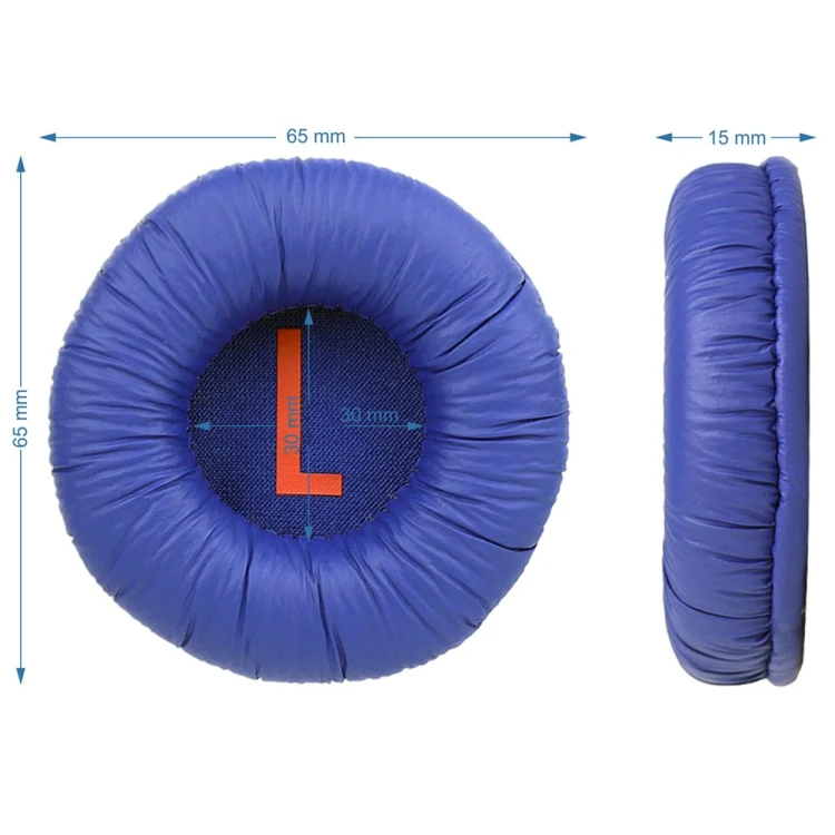 Nauszniki z pianką Memory Foam do JBL Junior - detal izolacji dźwięku