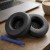 Czarne nauszniki ze skóry syntetycznej klasy Premium dla Beoplay H8i