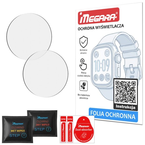 Folia ochronna Casio Edifice EFR-S108D - widok z przodu, idealne dopasowanie