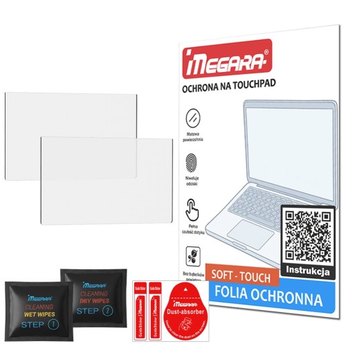 Folia ochronna na Touchpad Lenovo ThinkPad T590, widok z przodu, matowe wykończenie