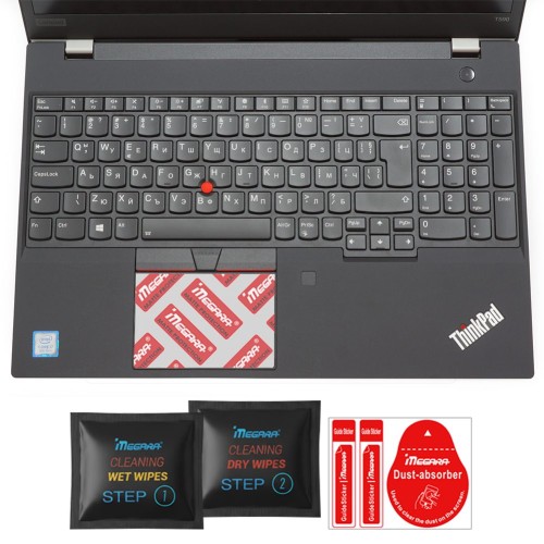 Ochronna powłoka na touchpad ThinkPad T590, matowa powierzchnia, folia oleofobowa