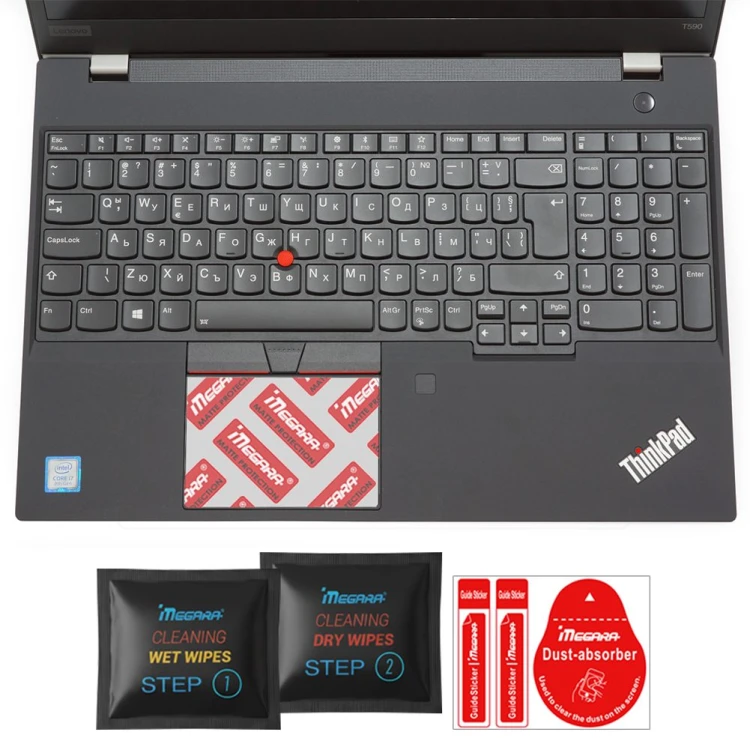 Ochronna powłoka na touchpad ThinkPad T590, matowa powierzchnia, folia oleofobowa