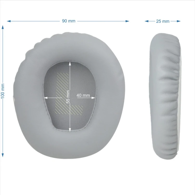 Pady do JBL QUANTUM Q100 z pianką Memory Foam detale