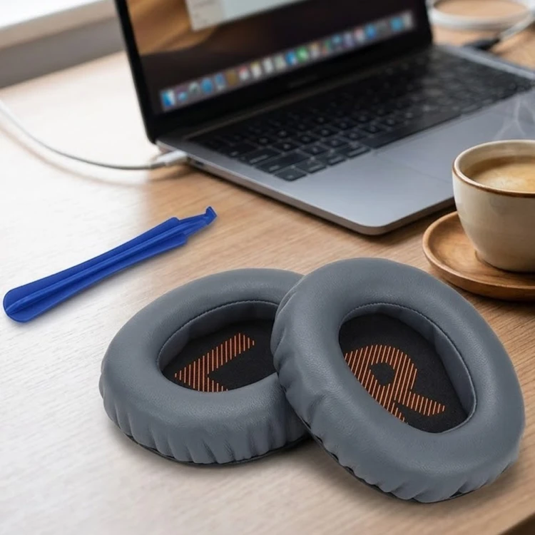Pady słuchawkowe Megara z pianką Memory Foam, miękkie i trwałe