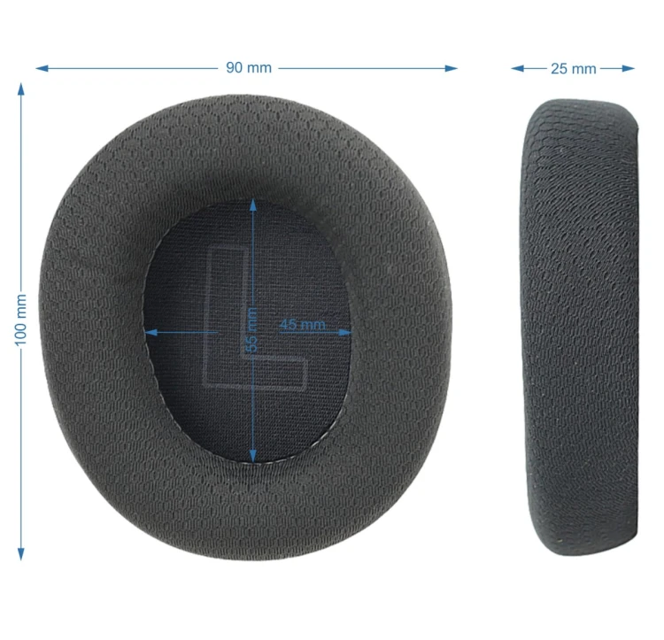 Pady do SteelSeries z pianką Memory Foam i miękkim wykończeniem