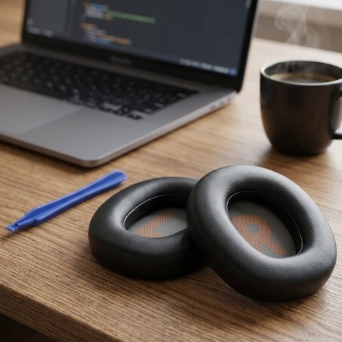 Skórzane pady Megara do JBL Quantum - syntetyczna skóra premium