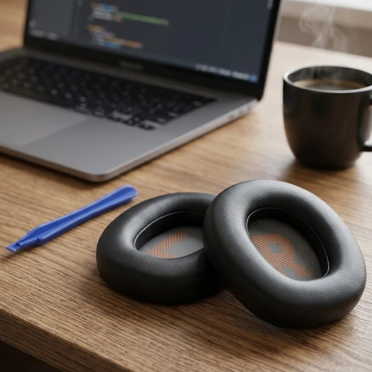 Skórzane pady Megara do JBL Quantum - syntetyczna skóra premium