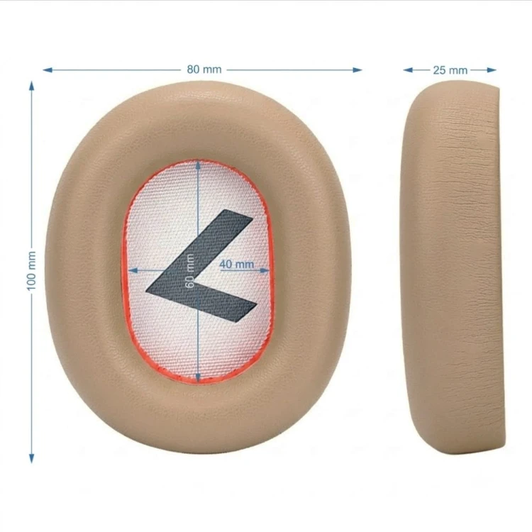 Nauszniki z pianką Memory Foam zapewniające izolację dźwięku