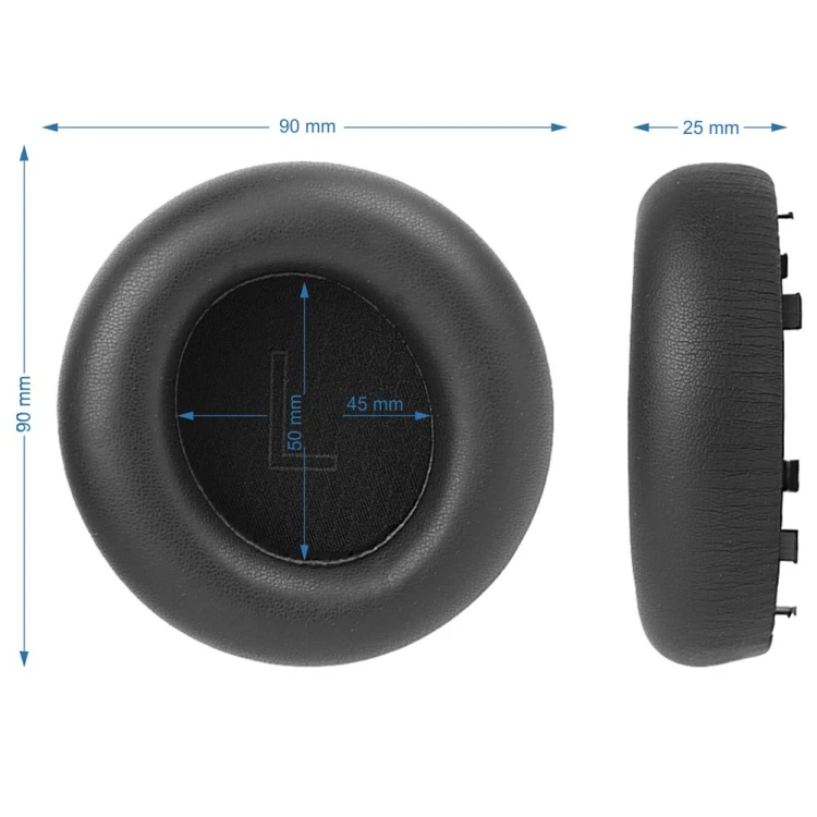 Nauszniki z pianki Memory Foam do Alienware AW920H - wygodne dopasowanie
