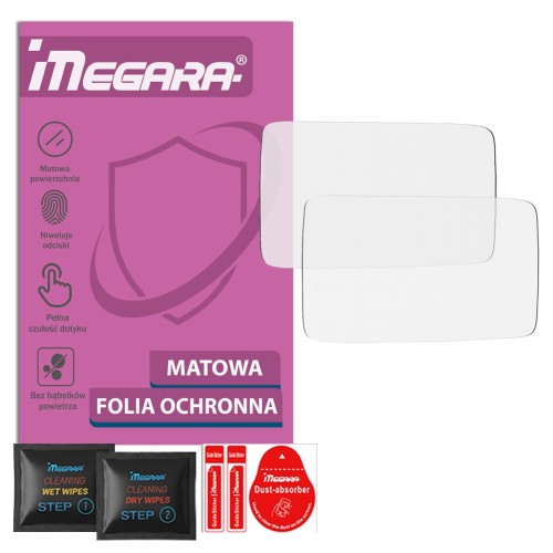 Matowa folia ochronna 4H do TomTom Go Camper Max 7, widok z przodu