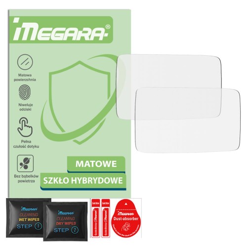 Matowe szkło ochronne 7H do TomTom Go Camper Max 7 - widok z przodu