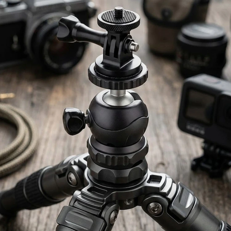 Mocowanie na statyw z aluminium do GoPro i DJI, trwała konstrukcja