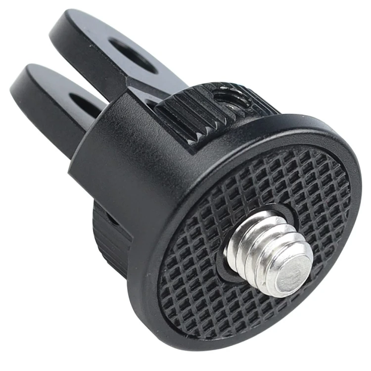 Zestaw zawiera aluminiowy adapter do statywu Megara 1/4" i klucz imbusowy, gotowy do montażu