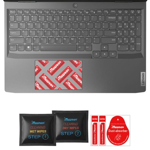 Matowa osłona panelu dotykowego Megara 4H z powłoką oleofobową, dedykowana do laptopa Lenovo LOQ 15IAX9