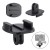 Szybkozłączka adapter uchwyt Megara do kamer sportowych GoPro, DJI, Insta360 - widok z przodu, solidne mocowanie