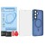 szklo hybrydowe do samsung galaxy s24 magsafe etui niebieskie tpu megara 1