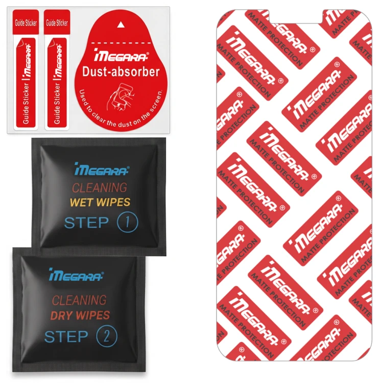 Wytrzymała ochrona ekranu iPhone 13 Pro - elastyczny materiał 7H skutecznie eliminuje odciski palców