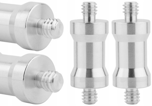 Adapter tuleja statywowa 1/4" męski na 1/4" męski aluminiowa redukcja 39 mm