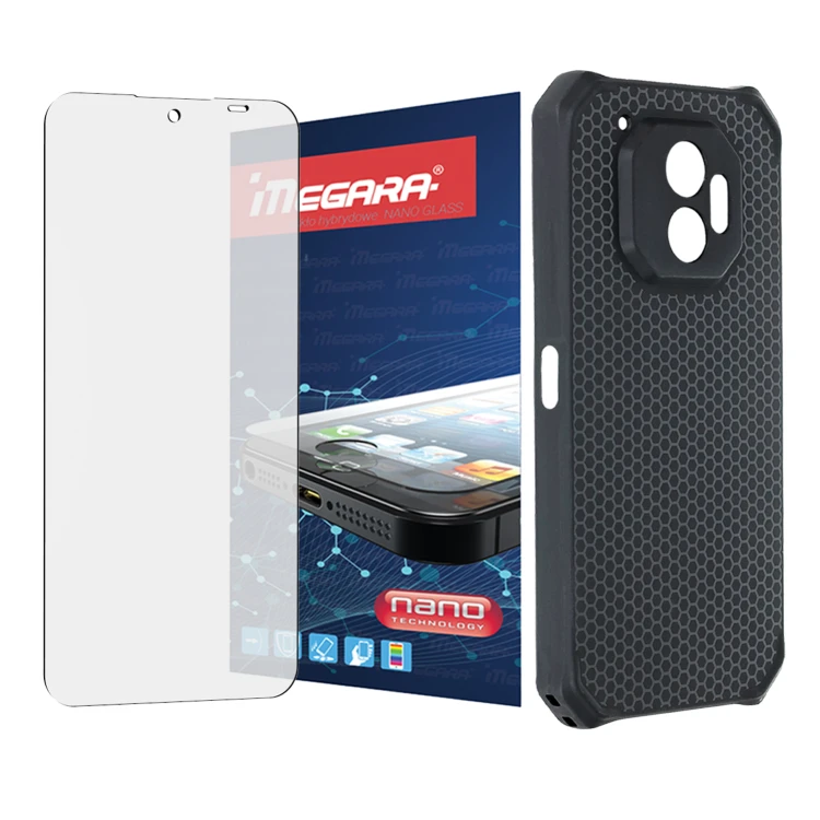 szklo hybrydowe do hammer energy x2 6 1 ochronne etui silikonowe tpu megara 1