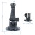 Solidny uchwyt samochodowy z gwintem 1/4 cala i adapterem 3-pin, idealny do kamer sportowych DJI Osmo Action