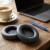 Wysokiej jakości wymienne gąbki nauszne do Beoplay HX ze skóry naturalnej Premium, z wypełnieniem z pianki Memory Foam