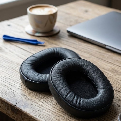 Wygodne pady do słuchawek SteelSeries Arctis z wysokiej jakości skóry syntetycznej Premium, zapewniające komfort