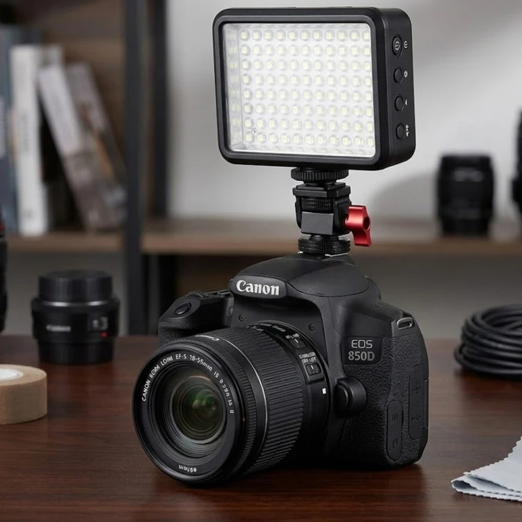 Solidny adapter gorącej stopki Megara z aluminium, regulowany, do montażu monitorów i akcesoriów foto-video