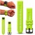 Zielony pasek do zegarka Garmin QuickFit 20 mm Megara, widok z przodu. Idealny do smartwatchy Fenix 5S, 6S, 7S, 8 43mm