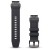 Elegancki czarny pasek do smartwatcha Garmin 22mm, kompatybilny z Forerunner 965, zapewnia bezpieczne mocowanie i wygodę