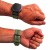 Wytrzymała opaska do smartwatcha Garmin z silikonu premium, zapewniająca komfort i styl militarny