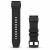 Pasek smartwatcha Garmin w kolorze czarnym, z tradycyjną klamrą, zapewniający komfort i odporność na pot