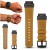 Elegancki brązowy pasek do smartwatcha Garmin QuickFit 22 mm z naturalnej skóry, widok z przodu