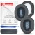 Pady do słuchawek JBL LIVE 770NC w kolorze czarnym, z miękkością Premium i wymiarami 95x80 mm dla idealnego dopasowania