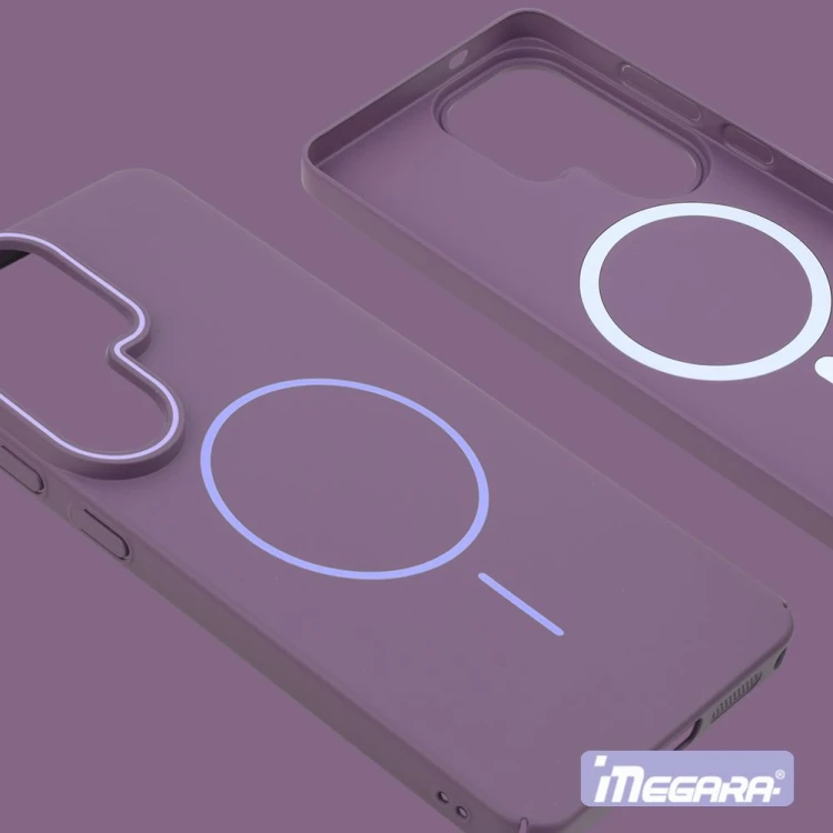 Etui Megara do Samsung Galaxy S26 Ultra - pełna kompatybilność z ładowaniem bezprzewodowym i akcesoriami MagSafe