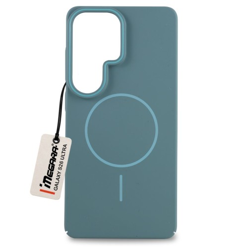 Zielone etui do Samsung Galaxy S26 Ultra MagSafe Case, widok z przodu. Idealnie dopasowany pokrowiec na Twój smartfon