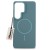 Zielone etui do Samsung Galaxy S26 Ultra MagSafe Case, widok z przodu. Idealnie dopasowany pokrowiec na Twój smartfon